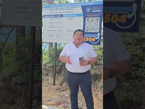 Camino rural del caserío Sesesmilito , aldea Tesoro, Camotán, Chiquimula #viralvideo #noticias