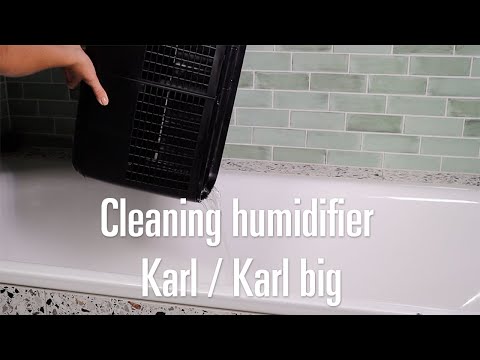 Cleaning humidifiers Karl and Karl big