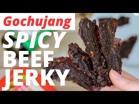 Korean Sweet & Spicy Beef Jerky Recipe for the...