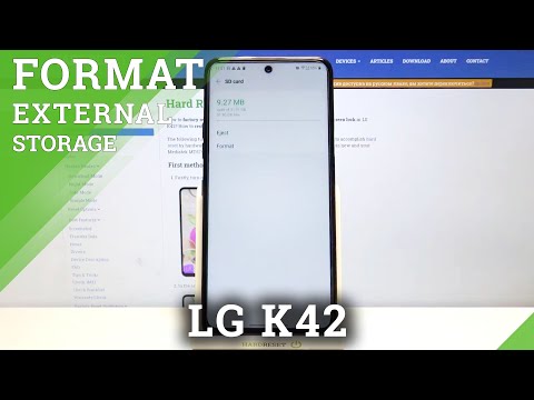 How to Format SD Card in LG K42 – Erase External Storage