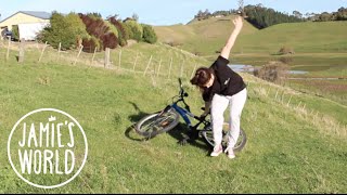 Extreme Biking Down A Mountain | Jamie's World
