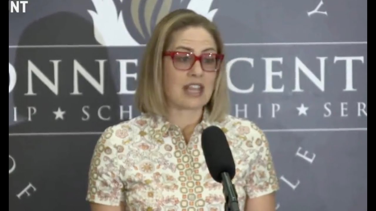Senator Sinema goes viral with HORRIFIC statement at McConnell event