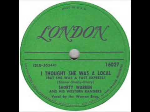 SHORTY WARREN - I Thought She Was Local