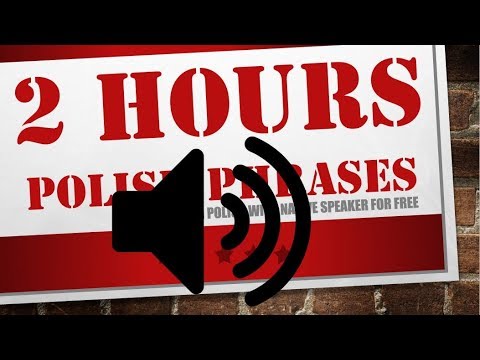 Increased Volume Learn Polish while you sleep 2h of Polish phrases for beginners increased volume