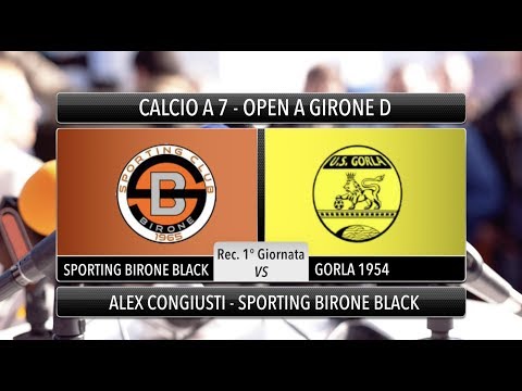 Intervista Sporting Birone Black - Alex Congiusti