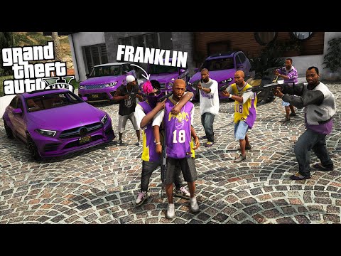 I torture CJ and pretend to be a BALLAS to attack them! - GTA 5 GANGSTER LIFE MOD (10) #41