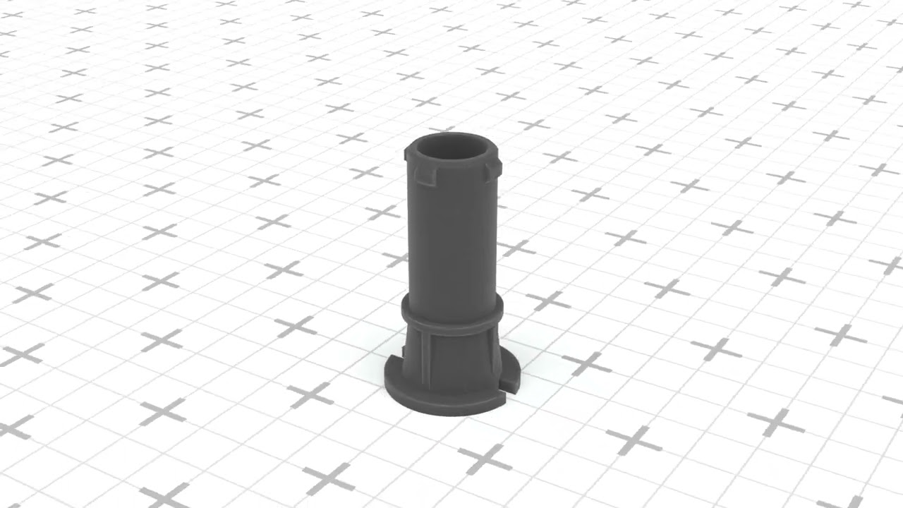 Toyota Avensis Folding Mirror Pivot Shaft 3D Print Model