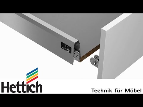 ArciTech drawer system: assembly, installation and adjustment of drawers