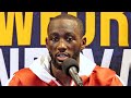 TERENCE CRAWFORD SENDS MESSAGE TO ERROL SPENCE AFTER NEW CRASH AT POST FIGHT PRESS CONFERENCE