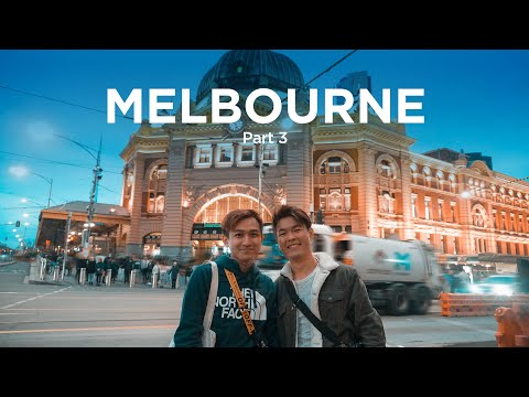 [Vlog] Parte 3: Melbourne - O Lune Croissant e comidas no Queen Victoria Market