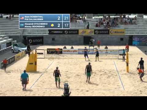 Rosenthal/Dalhausser vs. Dyachenko/Sidorenko - Rome Grand Slam 2013 - Round 2