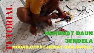 Download lagu Cara Membuat Daun Jendela Dari Baja Ringan paling Cepat Dan Simple mp3