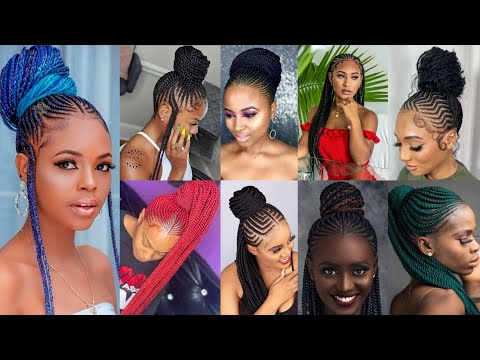 💖Ghana Weaving Knotless Box Braid for Curly African...