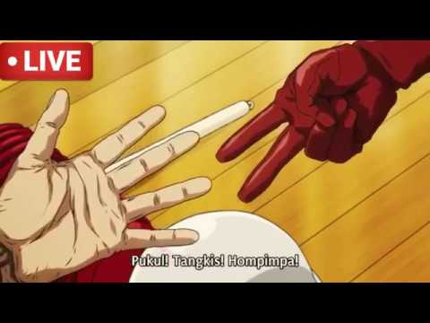 funny moment saitama vs silver fang "duel jajanken " :D