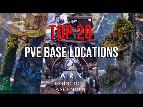 TOP 20 PVE Base Locations | Extinction | ARK: Survival Ascended
