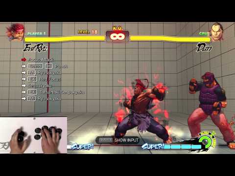 Ultra Street Fighter 4 Trial Mode - Evil Ryu (1080p 60fps)