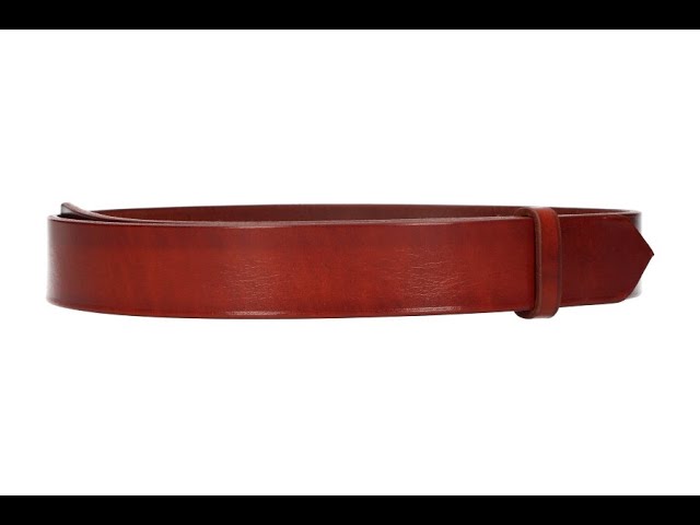 Vídeo relacionado con ACOLY Cinturón Western Para Hombre Sin Hebilla, De Piel Con Grabado Floral, Color Negro (100 Cm)