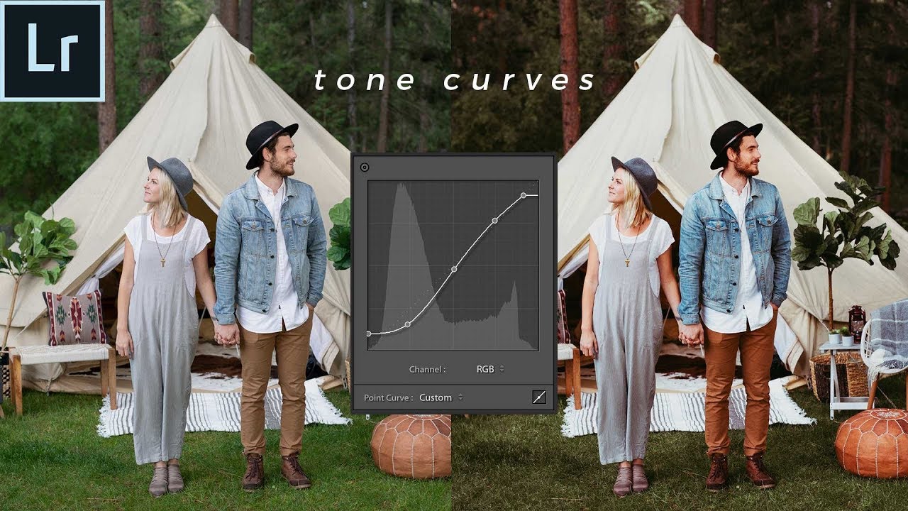 How to use the tone curve in adobe lightroom by signature edits