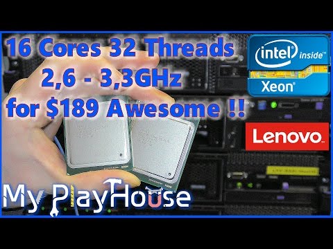 $189 - 16Cores in two Xeon E5-2670 at 2,6-3.3GHz - 483
