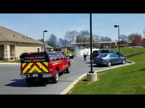 On Scene at a Dumpster Fire - Spring Township PA