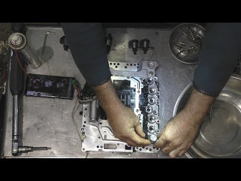 Infiniti FX35 замена масла в АКПП (пинки на холодную) jatco RE5R05A
