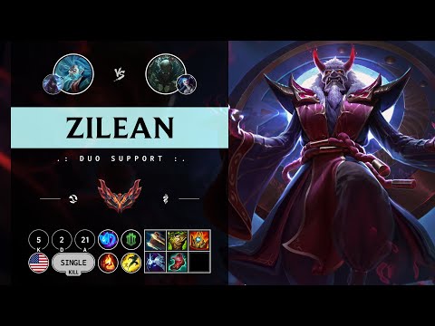 Zilean Support vs Pyke - NA Grandmaster Patch 14.10