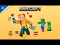 Minecraft Bundles Of Bravery Trailer PS5 PS4 Games
