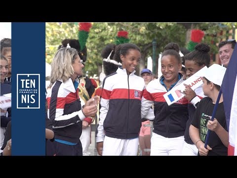 Nations Challenge U12 filles | Minute Bleue n°1 : 1er jour à Ajaccio | FFT