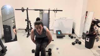 Un día más haciendo ejercicio 🏋️‍♀️ 🥳💪#4/30