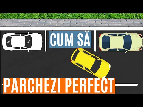 4 PAȘI Pentru O Parcare  LATERALĂ PE STÂNGA PERFECTĂ - Școala De Șoferi