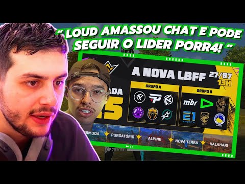 GABE JOTINHA E LEVEL UP REAGINDO MELHORES MOMENTOS DA NOVA LBFF🚨FFWS BR 🏆RODADA 25 - GRUPOS A e B