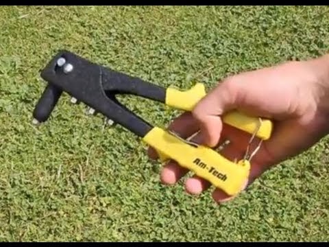 How to Use a Pop Rivet Gun / Blind Rivet