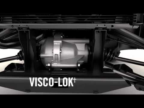 Visco-Lok† auto-locking differential