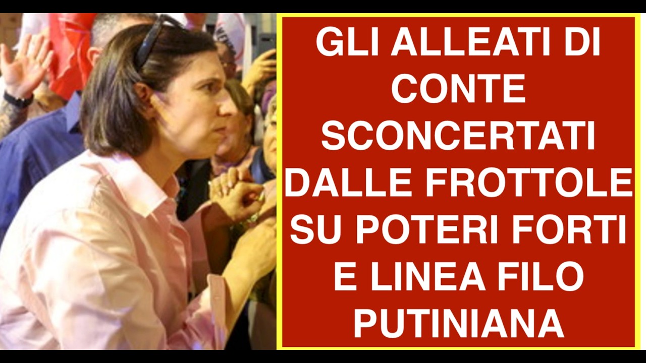 GLI ALLEATI DI CONTE SCONCERTATI DALLE FROTTOLE SU POTERI FORTI E LINEA FILO PUTINIANA