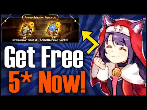 GET A FREE 5* HERO & ARTIFACT NOW!!