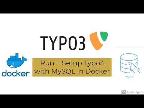 Run and Setup Typo3 CMS with MYSQL in Docker