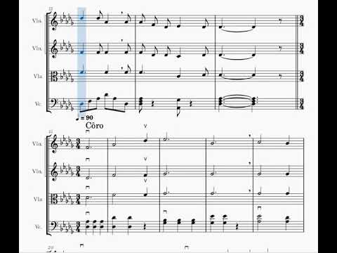 Hino 95 A minha alma - Hinário 3 - Cordas Friccionadas