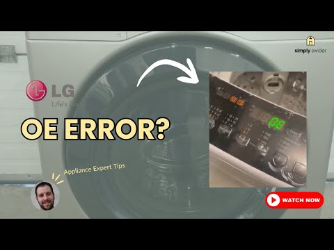 LG Washer OE Error? Fix It in 30 Minutes (Save $200-400!)
