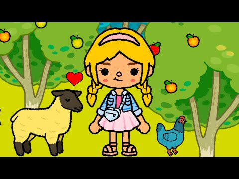 Mary Had a Little Lamb | Sniffycat Animated Kids Songs and Nursery Rhymes | TOCA BOCA Video