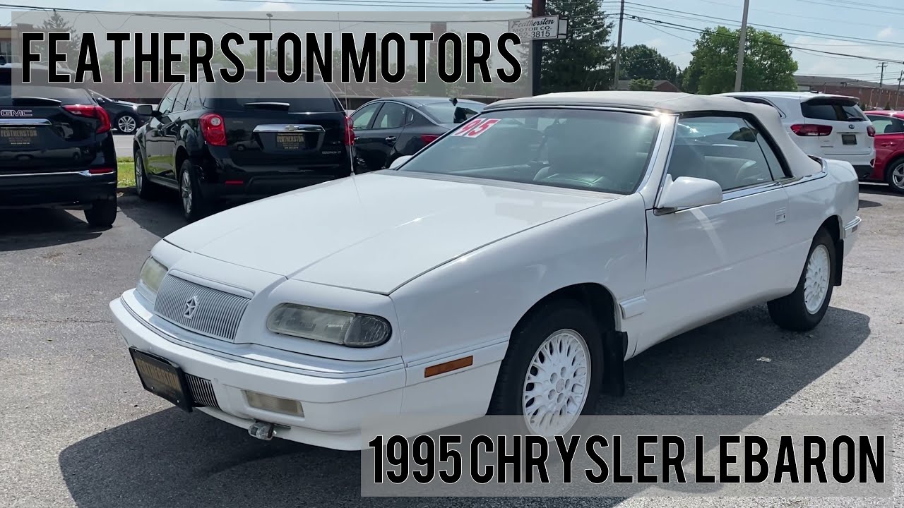 1995 Chrysler Lebaron GTC Convertible