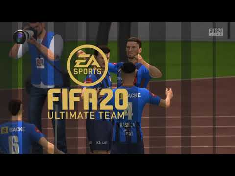 Scoring a volley goal with Arber Zeneli in FUT 20