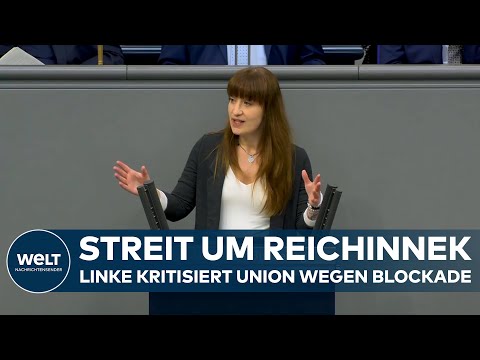 Video Thumbnail: UNION GEGEN LINKE: Streit um Sitz von Heidi Reichinnek im Kontrollgremium eskaliert