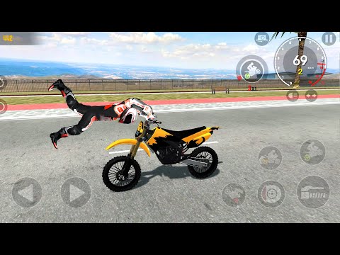 Extreme Motorbikes Impossible Stunts Motorcycle #8 - Xtreme Motocross Racing game Android Gameplay