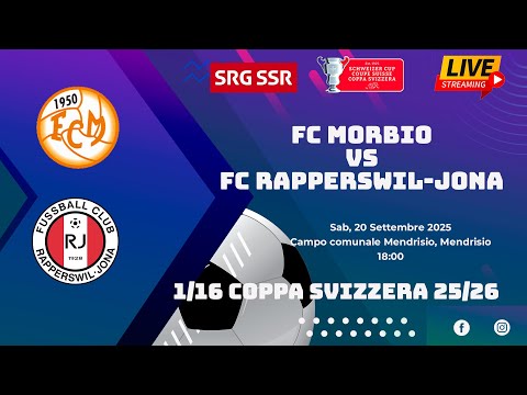 FC Morbio VS FC Rapperswil-Jona (1/16 Coppa Svizzera 25/26)