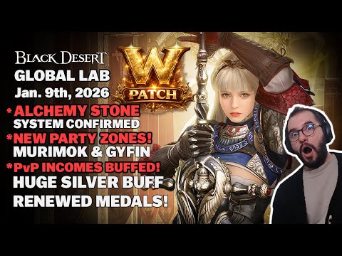 BDO | New Group Grind Zones "Gyfin and Murimok", PvP Income Buffs & Alchemy Stone Rework (At Last)