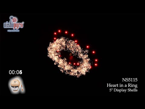 NS5115 - 5" Heart in a Ring