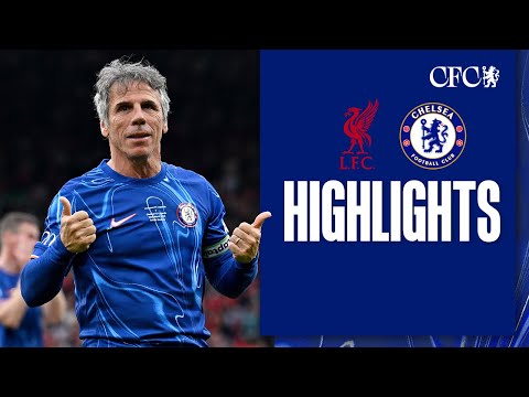 Liverpool Legends 2-0 Chelsea Legends | HIGHLIGHTS | Legends Charity Match 2025