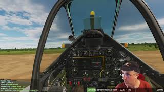 P-51 Mustang flight test in DCS World Normandy 1944 map