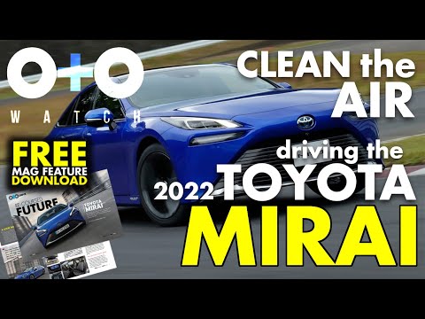 Clean the air driving the 2022 TOYOTA MIRAI