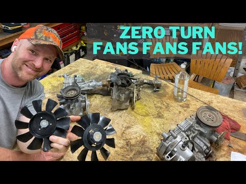 Zero Turn Transmission Fan Replacement, Hydrogear
